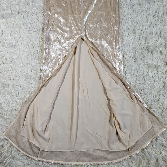 Lovers and friends X Rachel Lilium Gown Maxi Dress Size Small